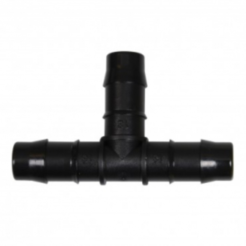Two Little Fishies Double Barb Tee Coupling 13mm