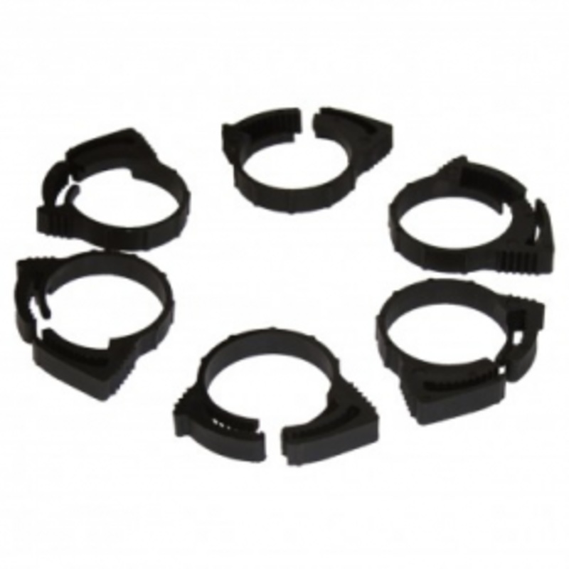 Two Little Fishies Ratchet Clip Hose Clamp 3/4" (6 pack)