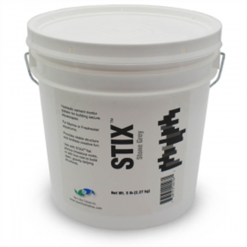 Two Little Fishies STIX Stone Grey Aquascaping Cement 5lb