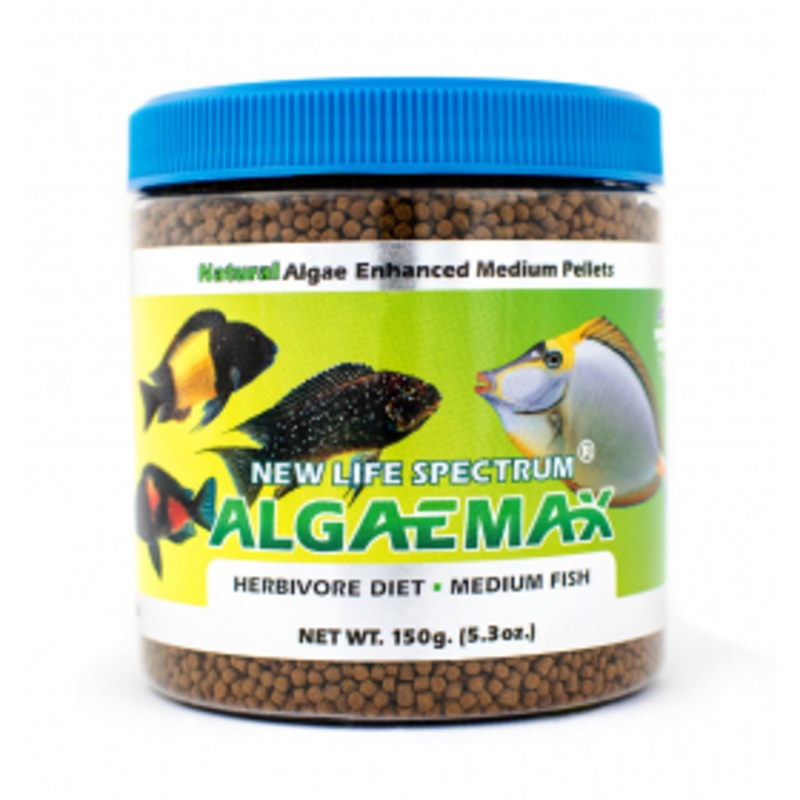 New Life AlgaeMAX Medium Pellet Sinking 2mm-2.5mm 300g