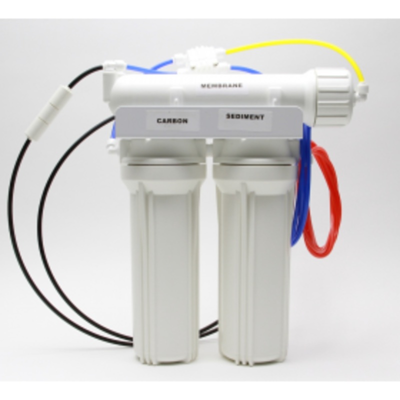 75GPD 3 STAGE RO SYSTEM WITH WHITE HOUSING