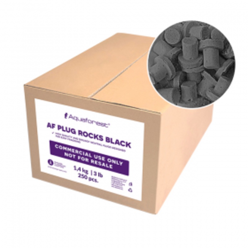 Aquaforest Plug Rocks Black 250pk