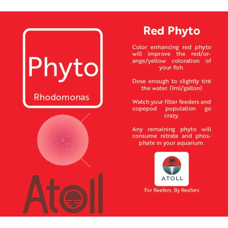 Atoll Red Phyto 32oz