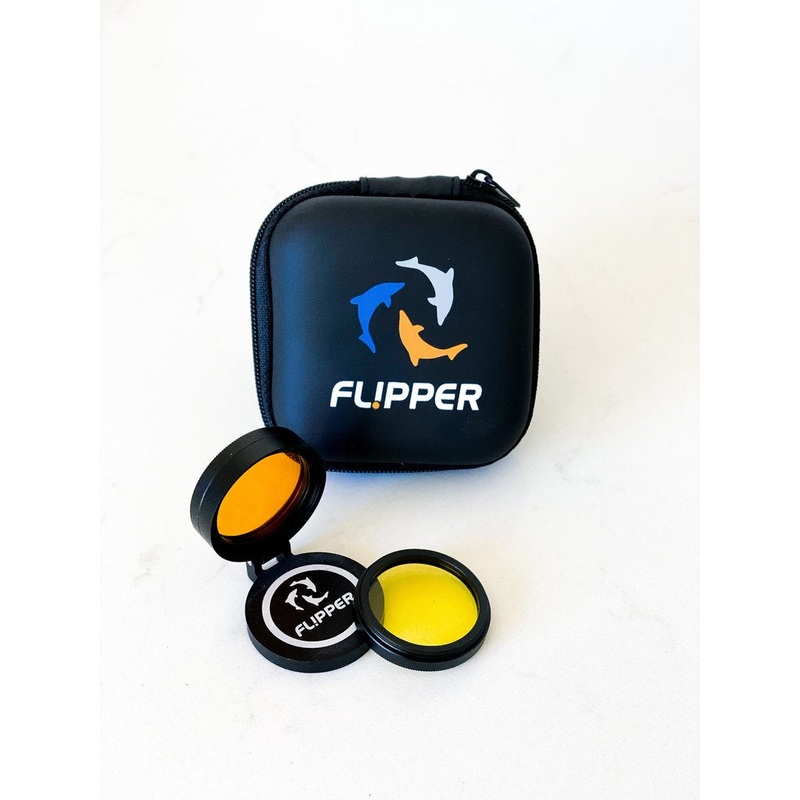 Flipper Flip Kick Mobile Phone Aquarium Camera Filter Kit