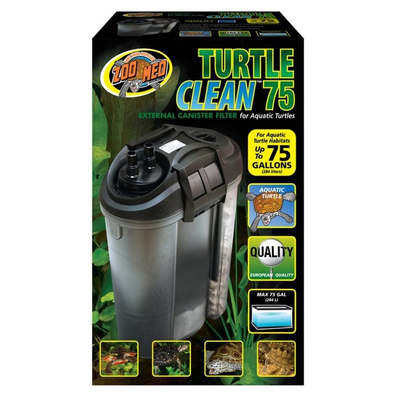 Zoo Med Turtle Clean External Canister Filter - 75 gal
