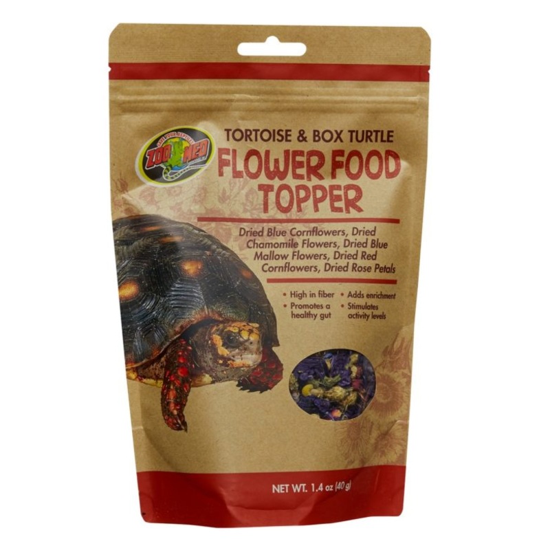 Zoo Med Flower Food Topper Tortoise & Box Turtle