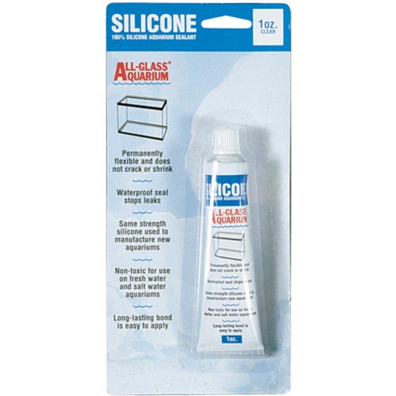 Aqueon Silicone Aquarium Sealant - Clear - 1 oz