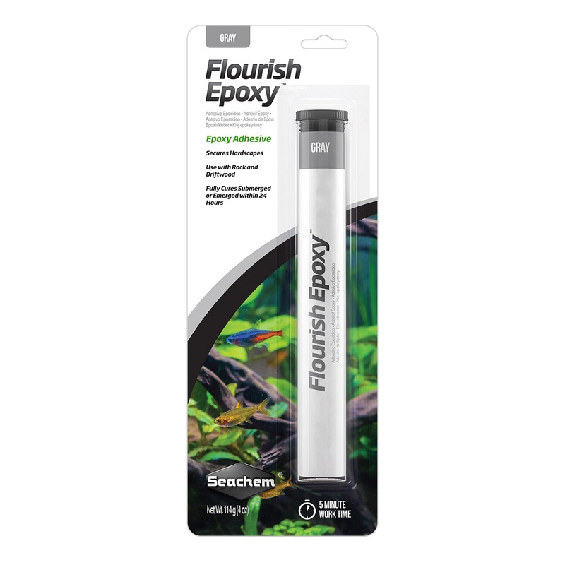 Seachem Flourish Epoxy - 4 oz - Gray