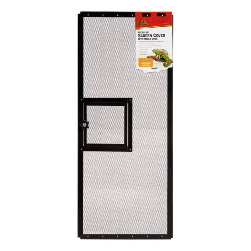 Zilla Fresh Air Screen Cover with Hinged Lid 30" x 12"