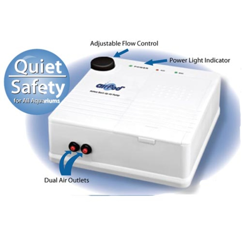 Penn Plax Air-Pod Battery Back-Up Air Pump