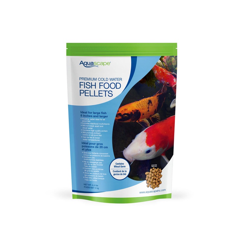 Aquascape Premium Cold Water Fish Food-Large Pellets