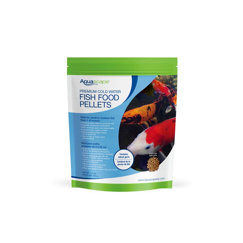 Aquascape Premium Cold Water Fish Food-small pellet