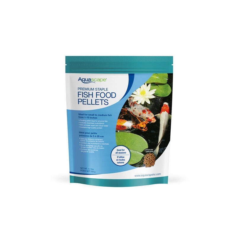 Aquascape Premium Staple Fish Food-small pellets