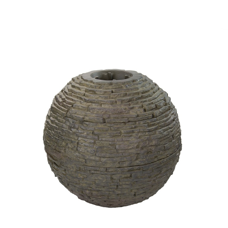 Aquascape Stacked Slate Sphere 24" Dia