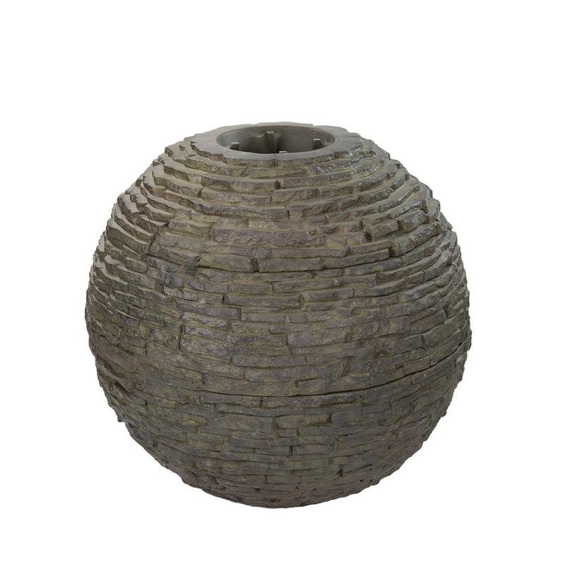 Aquascape Stacked Slate Sphere 32" Dia