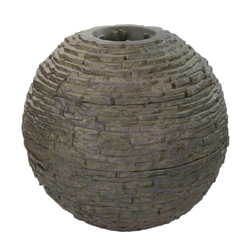 Aquascape Stacked Slate Sphere 40" Dia