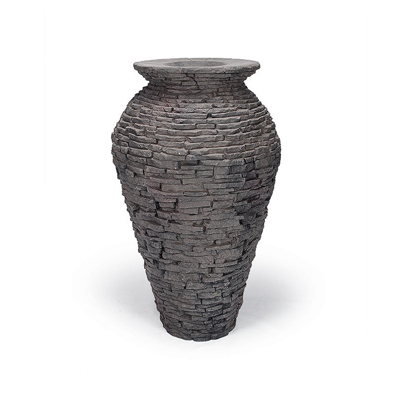 Aquascape Stacked Slate Urn 45"H