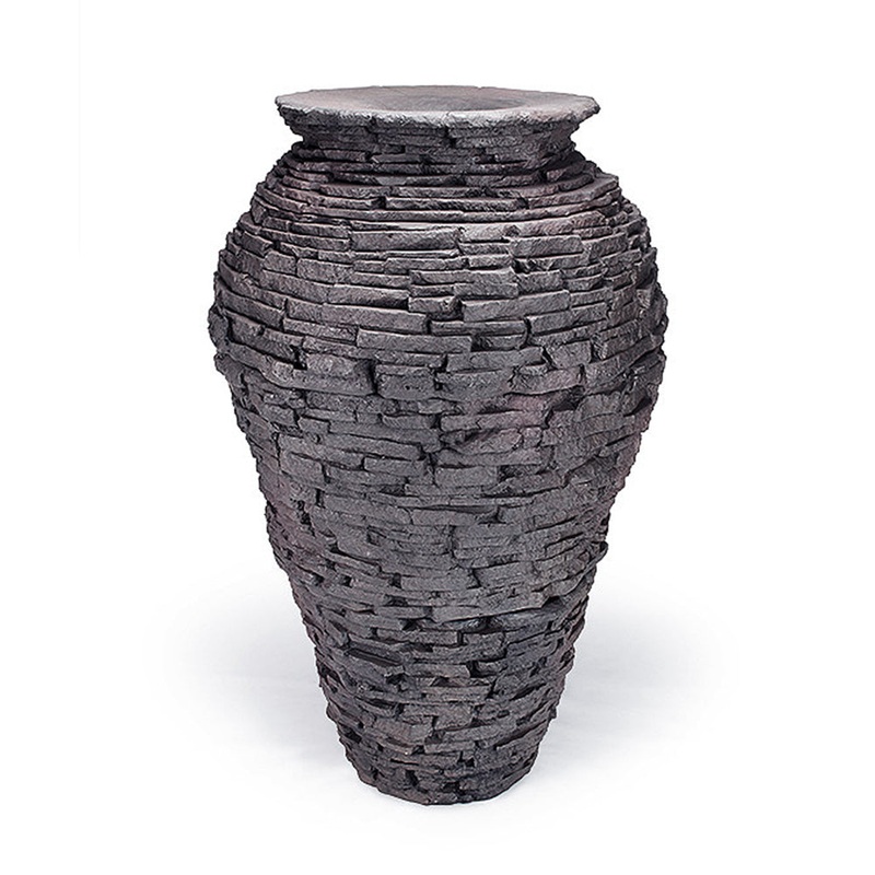 Aquascape Stacked Slate Urn 55"H