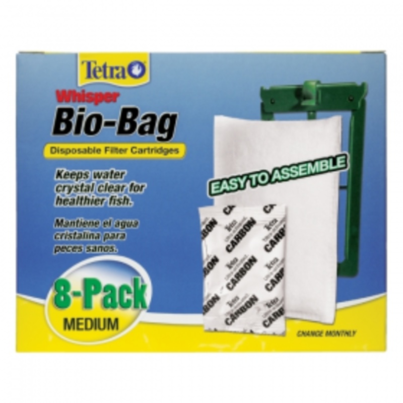 Tetra Whisper Md 8pk Bio-Bag