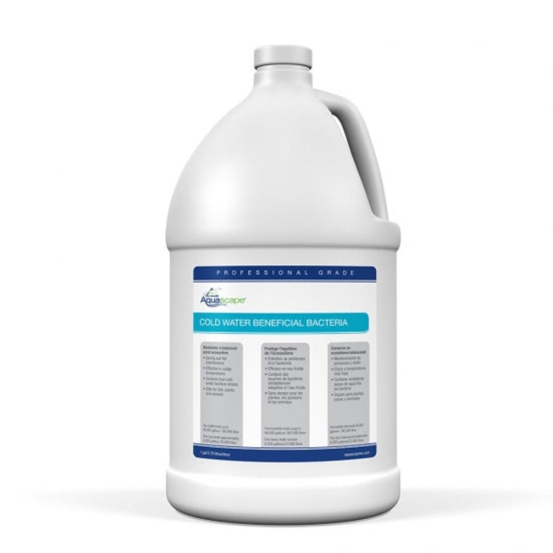 AquaScape Cold Water Beneficial Bacteria Professional Grade 1 Gal