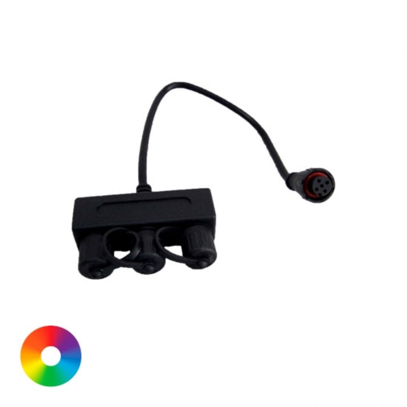 Aquascape Pond and Landscape 3-Way Color-Changing Light Splitter