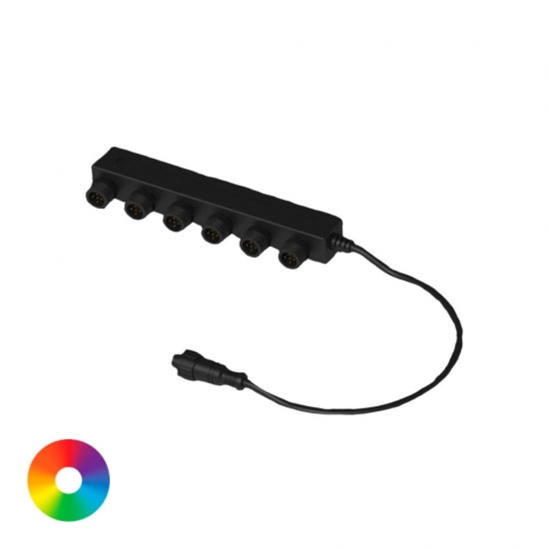 Aquascape Pond and Landscape 6-Way Color-Changing Light Splitter