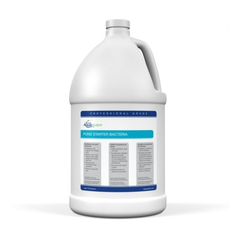 AquaScape Pond Starter Bacteria Professional Grade 1 Gal