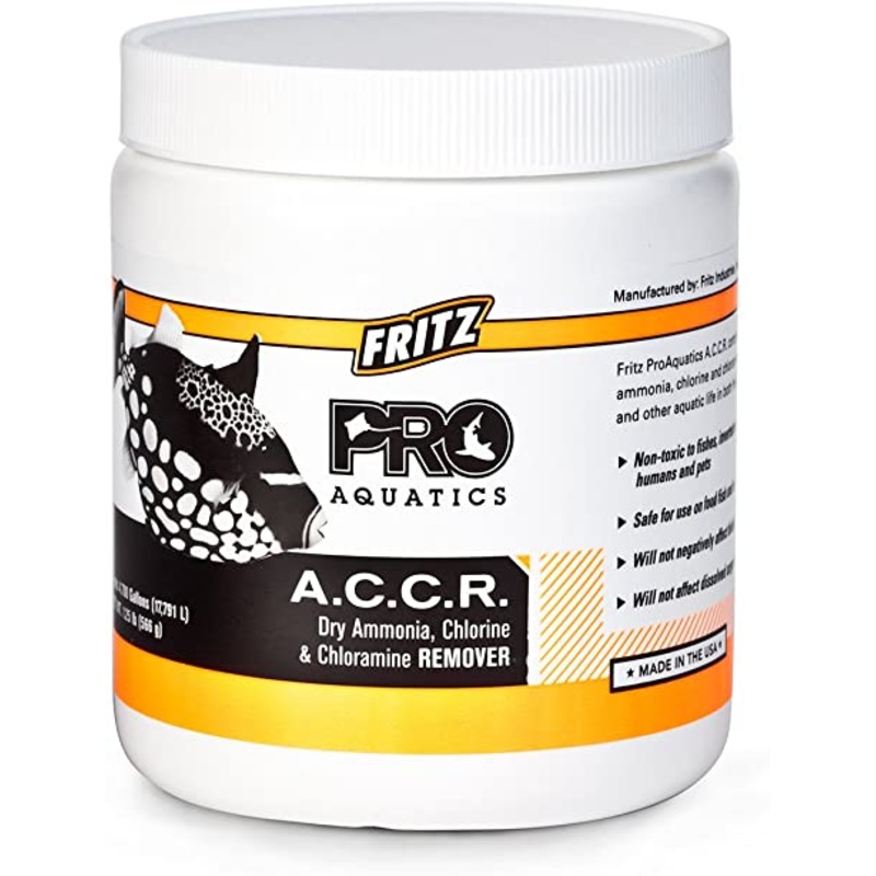 Fritz PRO - A.C.C.R. Concentrated Dry Ammonia, Chlorine and Chloramine Remover - 1.25lb