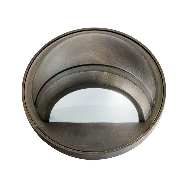 Kichler 12V Brass Deck Light Centennial Brass (15477CBR)