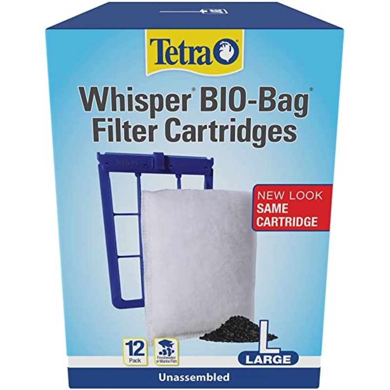 Tetra whisper 12 pack large cartridges Unassembled