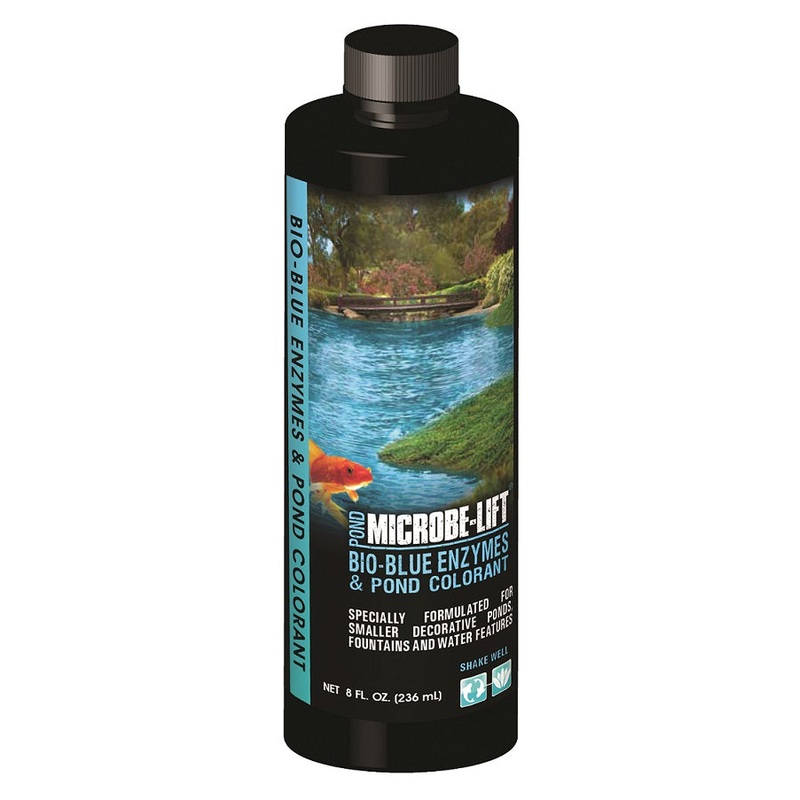 Microbe-Lift Bio-Blue Enzymes & Pond Colorant - 8 oz