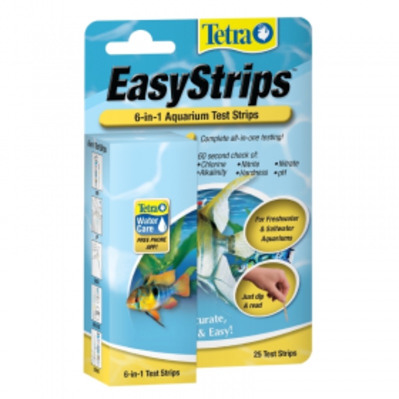 Tetra EasyStrips 6-in-1 Test 25pk
