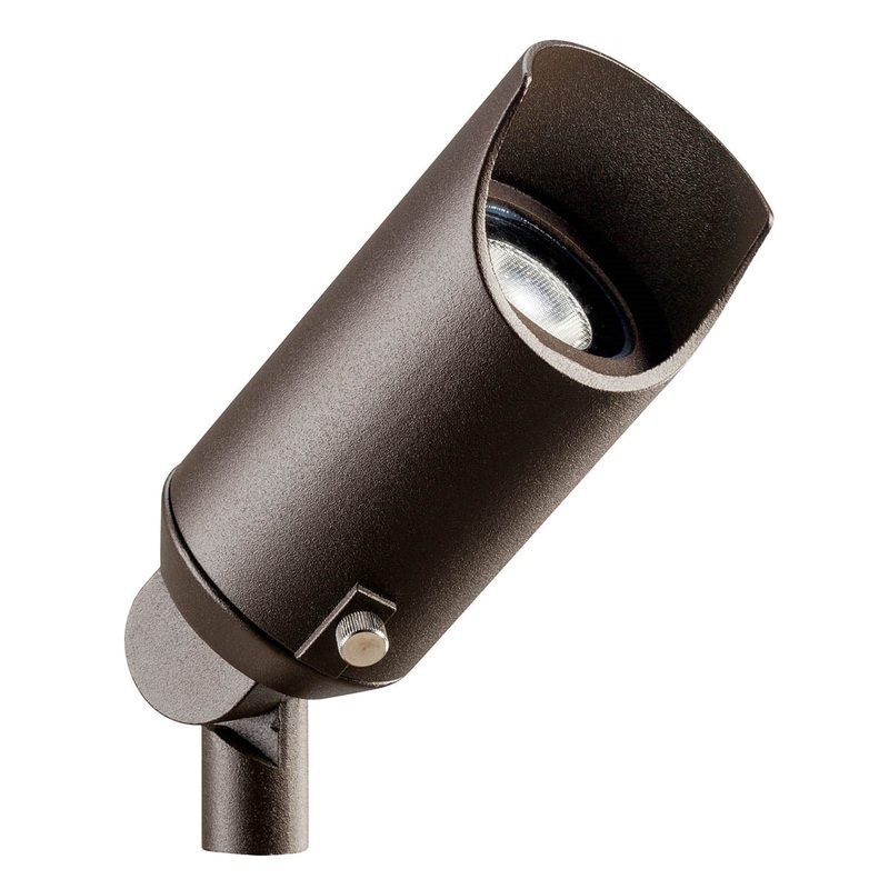 Kichler 12V 1 Light Mini Accent Light Textured Architectural Bronze (K/15384)