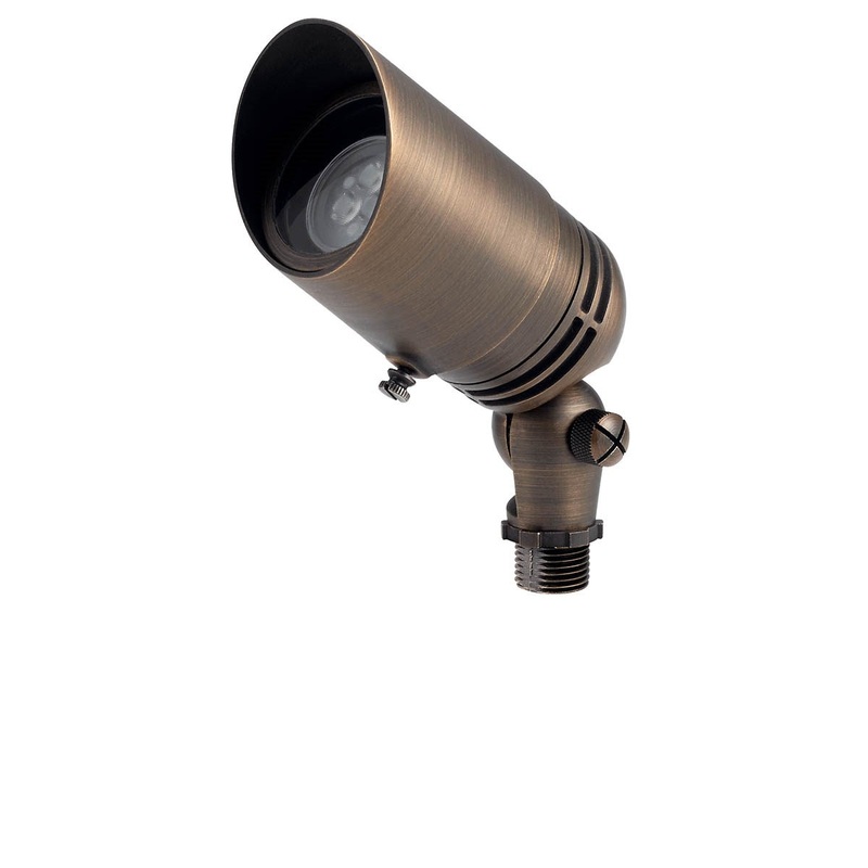 Kichler 12V MR-16 Adjustable Cowl Brass Accent-Centennial Brass (K/15485CBR)