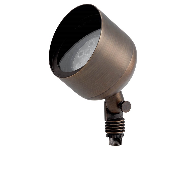 Kichler 12V PAR 36 Brass Uplight Accent Light Centennial Brass (K/15487CBR)