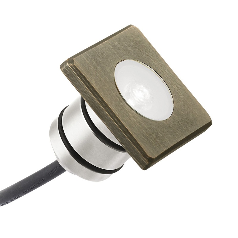 Kichler Mini All-Purpose Square Accessory Centennial Brass (K/16147)