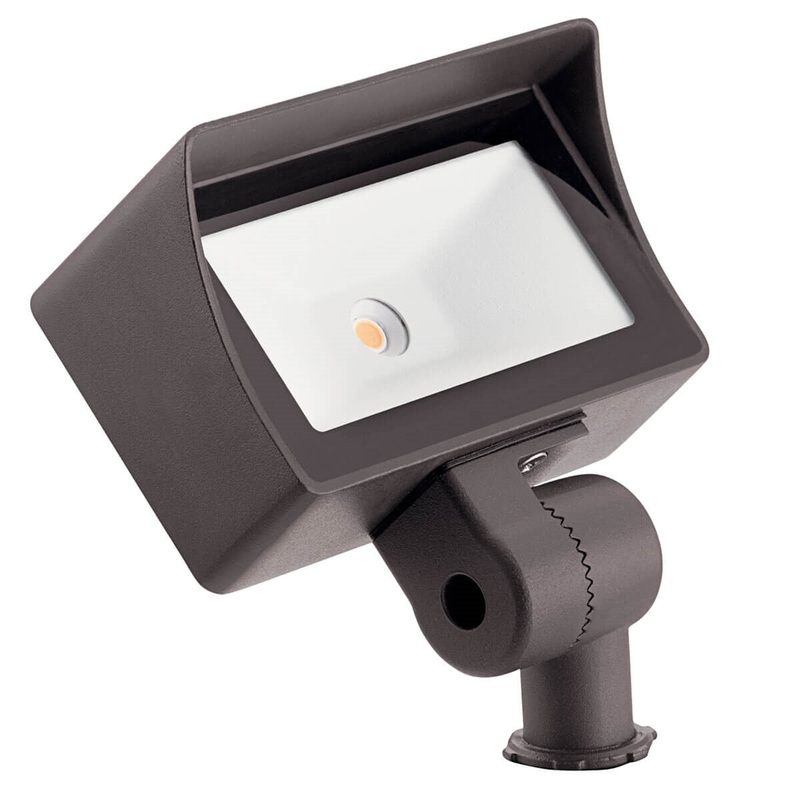Kichler VLO 3000K 12V LED Mini Wall Wash Architectural Bronze (K/16026)