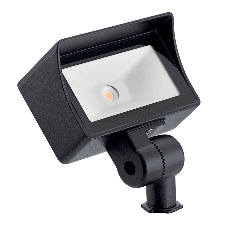 Kichler VLO 3000K 12V LED Mini Wall Wash Textured Black (K/16026)