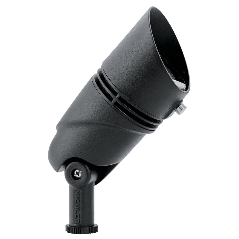 Kichler VLO 3000K Large 60 Degree Wide Flood Textured Black (K/16020)