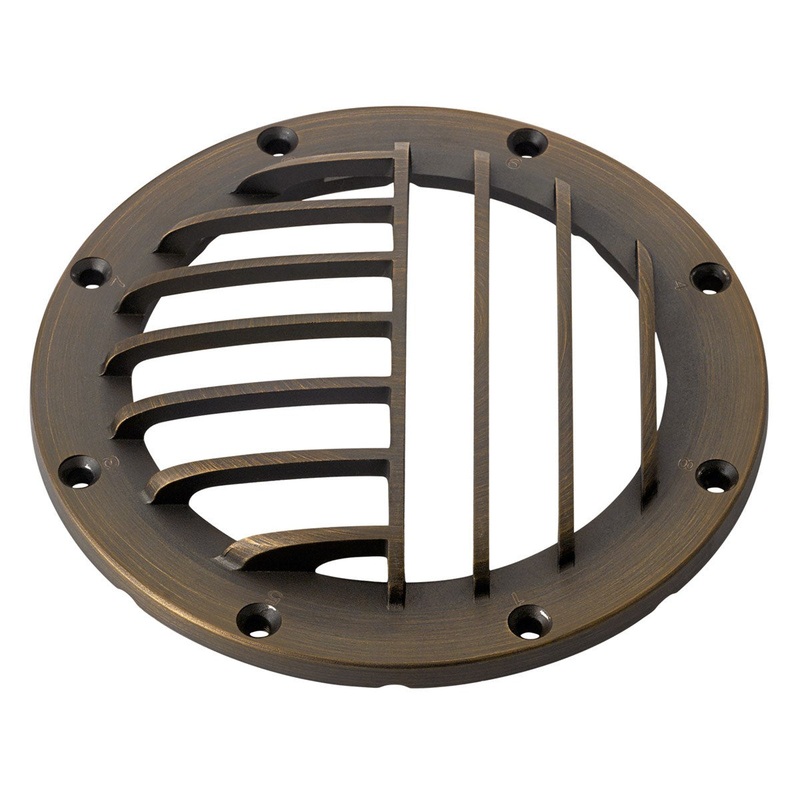 Kichler VLO In-Ground Rockguard Centennial Brass (16096CBR)