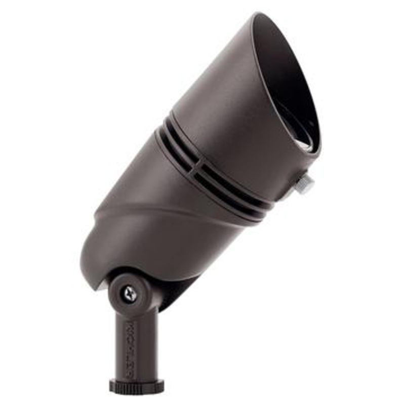 VLO 3000K 15 Degree LED High Lumen Accent Spotlight Textured Architectural Bronze (K/16160)