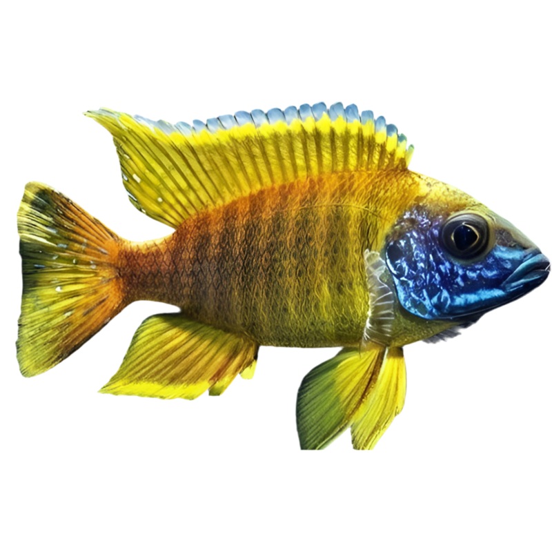 Yellow Peacock Cichlid
