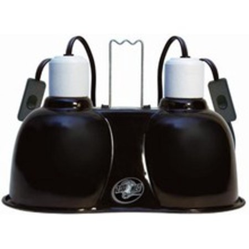 Zoo Med Combo Deep Dome Lamp Fixture - Large (Used)