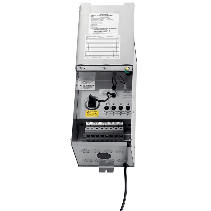 Kichler Pro Series 1200W Transformer Stainless Steel (K/15PR1200SS)