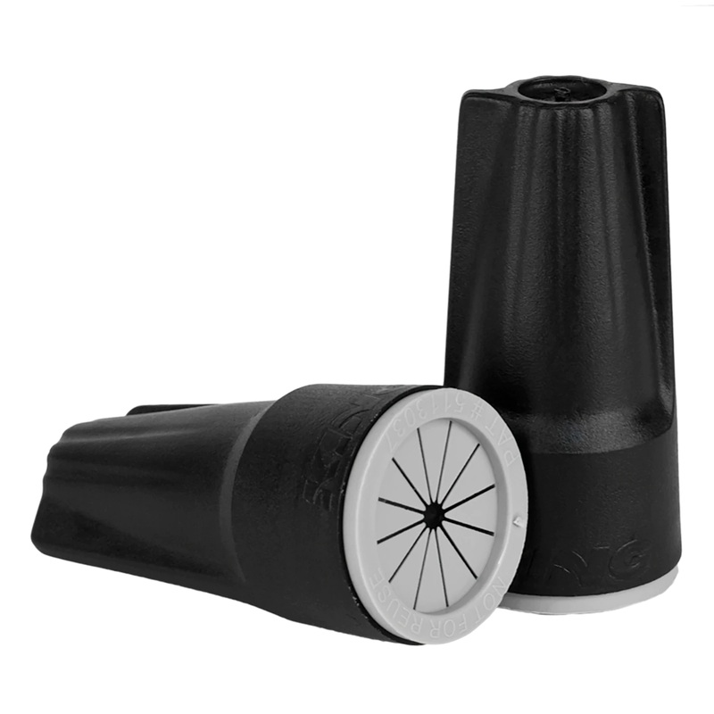 King Innovation KIN/61242 Dryconn Waterproof Wire Connectors, Black/Gray 500/Canister