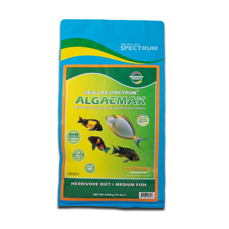 New Life AlgaeMAX Medium Pellet Sinking 2mm-2.5mm 2200g