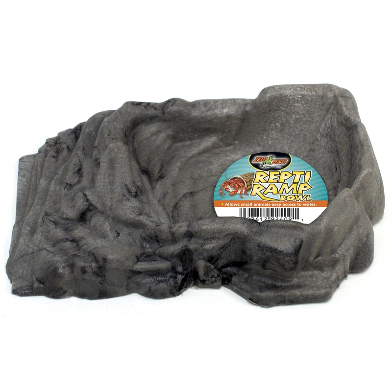 Zoo Med Repti Ramp Bowl- sm/med/large/xl