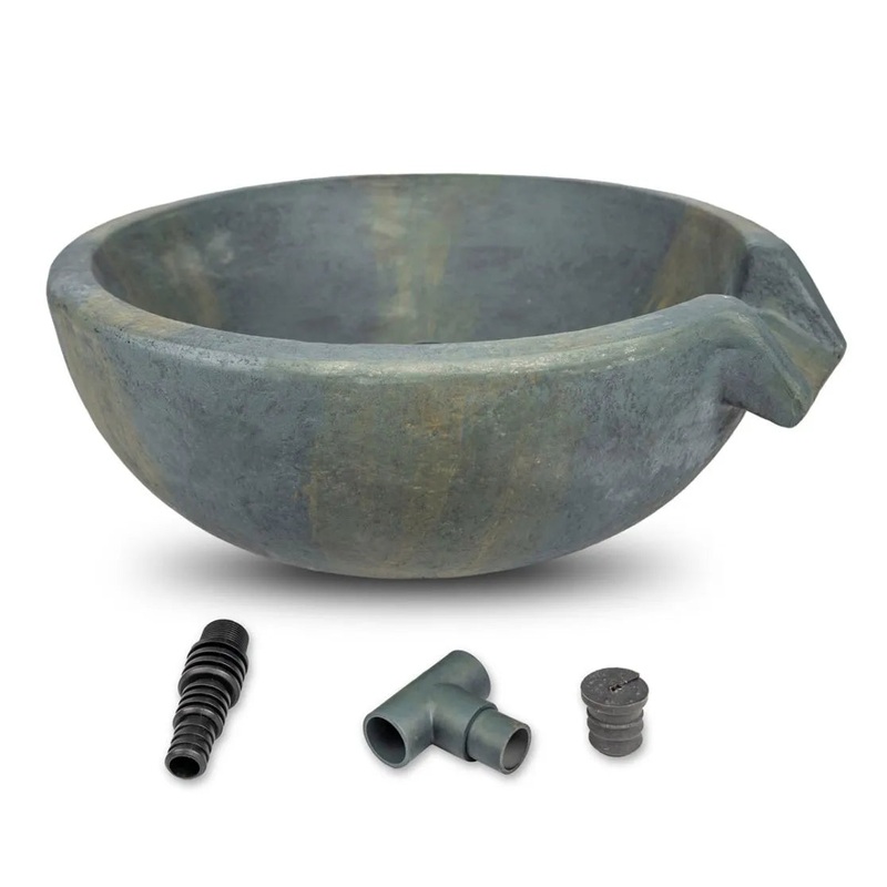 Spillway Bowl  Patina  19 Dia (49 cm)