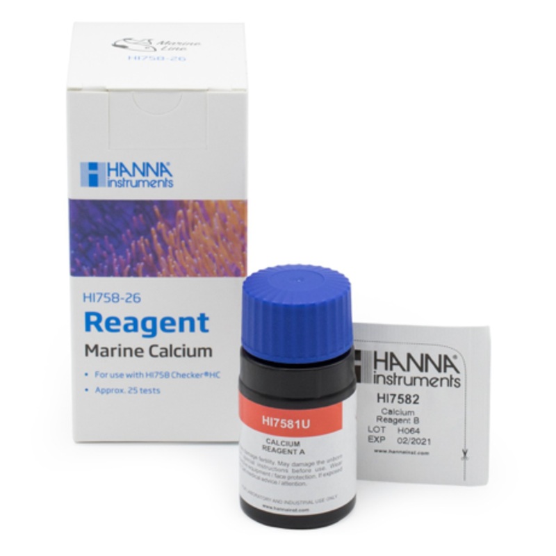 HANNA MARINE Calcium (HI758 / Reagent x 25)