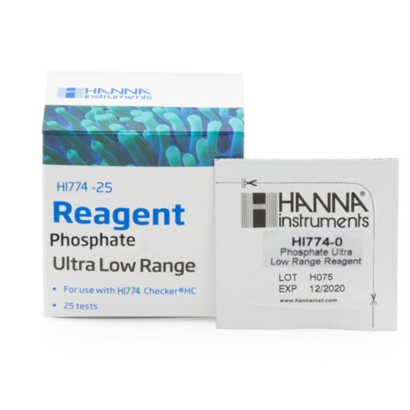 HANNA Phosphate, ULR (HI774 / Reagent x 25)
